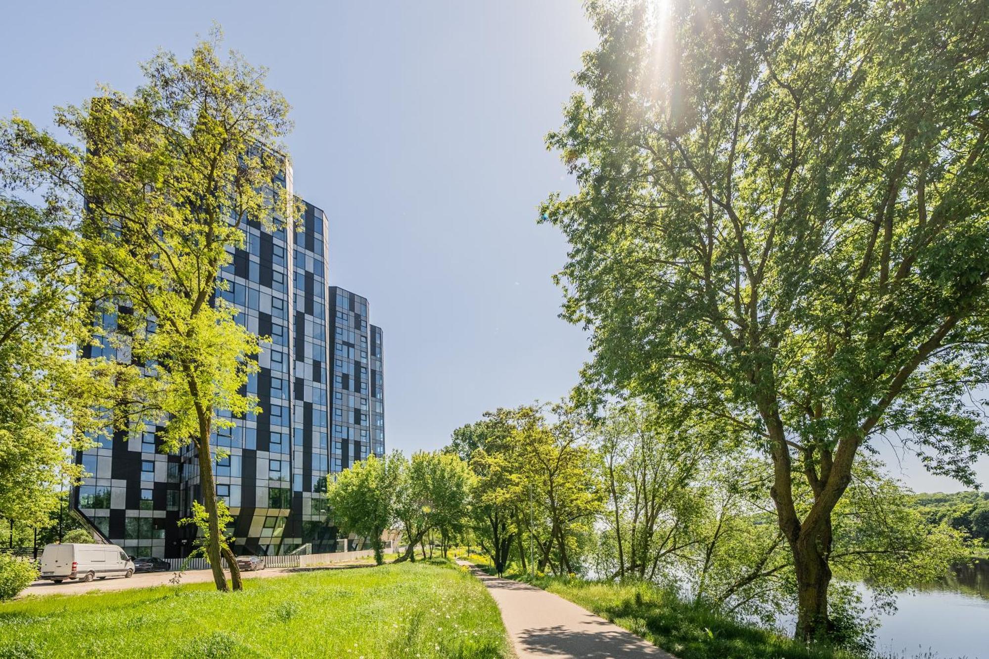 Kaunorama Riverside Suite Kaunas Exteriör bild